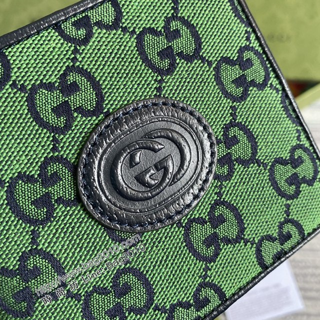Gucci新款包包 古馳GG Marmont系列錢包 Gucci男士短夾 657572  ydg3285